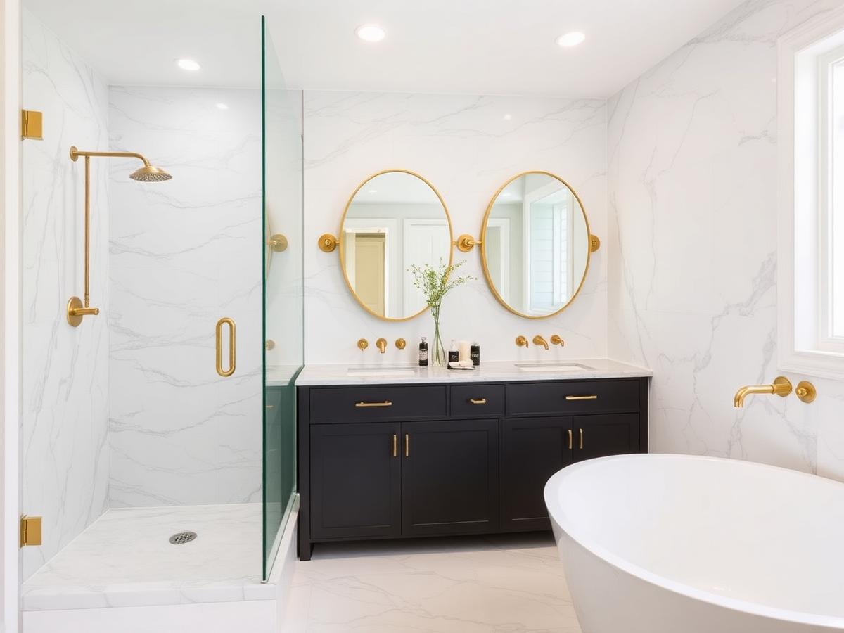 Marble Master Bath